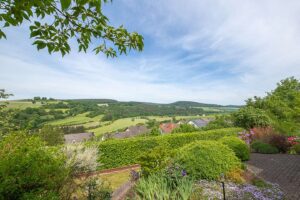 Gartenblick nach Westen